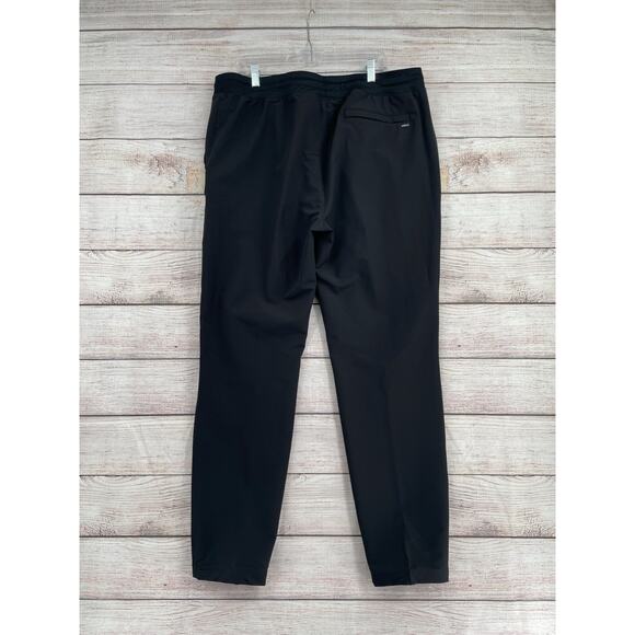 Hurley Moisture Wicking Athletic Pants Men's Size XXL Black Drawstring - Picture 2 of 10